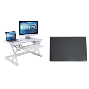 Rocelco 32" Height Adjustable Standing Desk